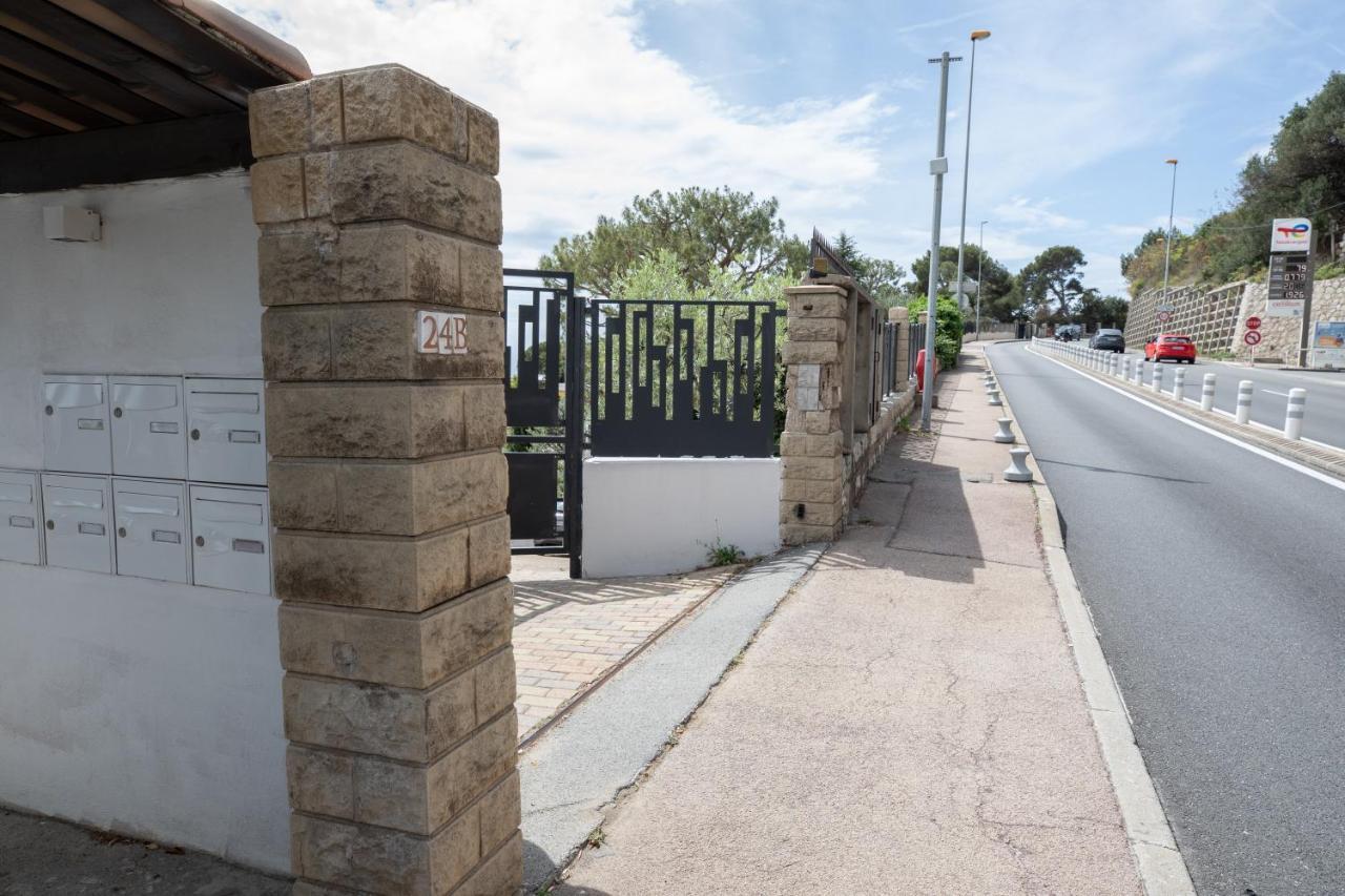 Monts des Oliviers CAP D' AIL - appartamento 7 Saint-Antoine  Exterior foto
